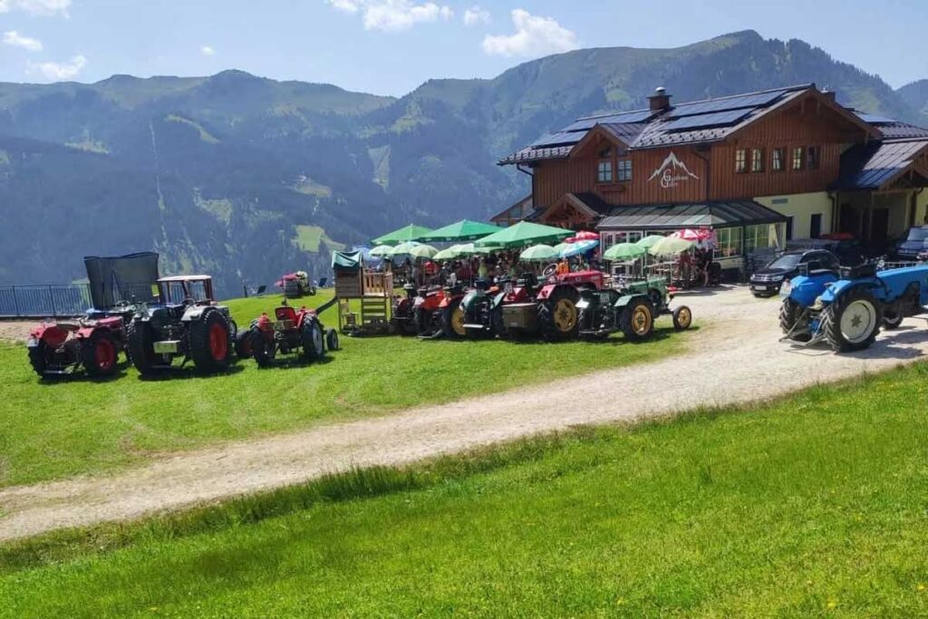 Veranstaltungen im Sommer mit perfekter Bergkulisse im Gasthaus Galler
